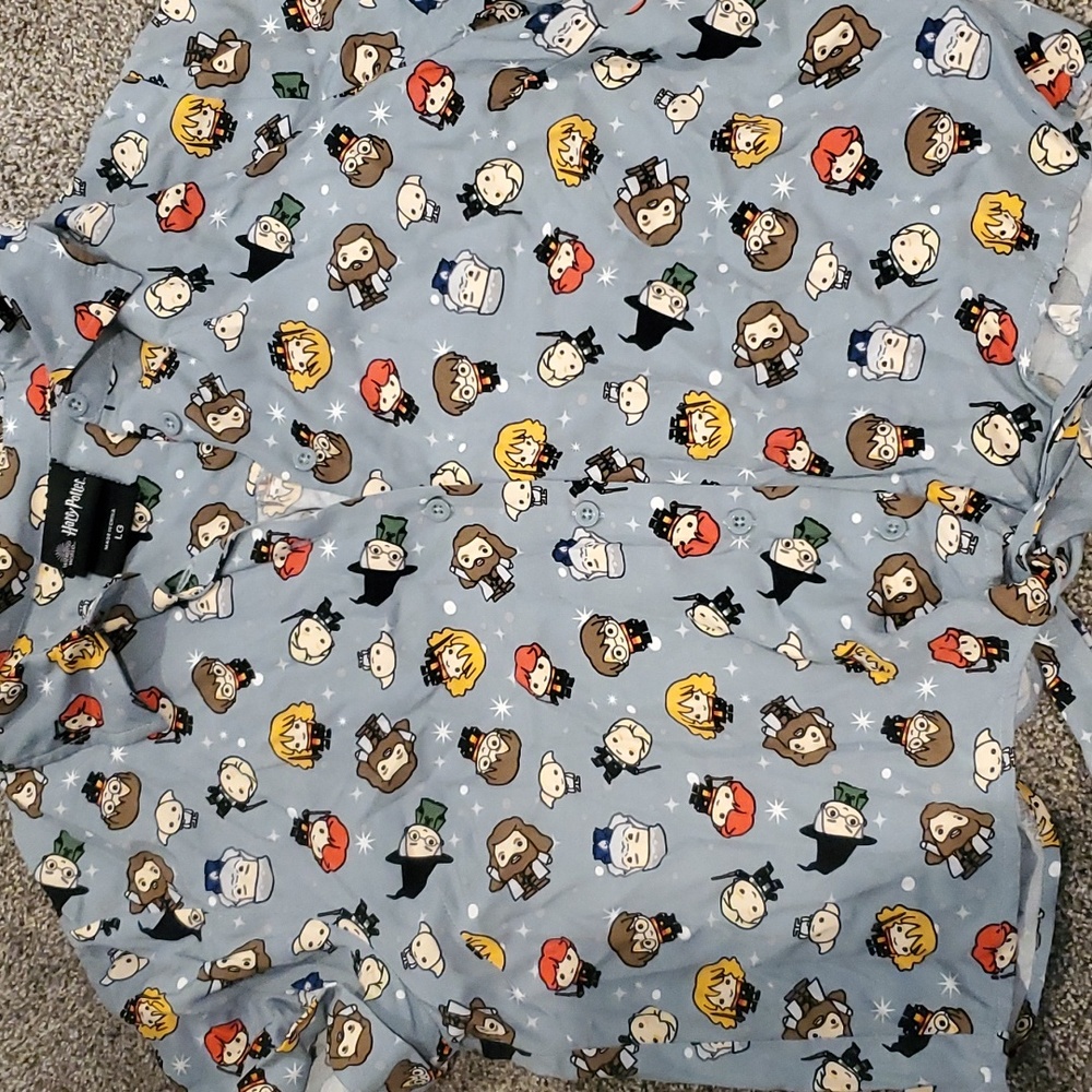 Box Lunch Harry Potter Tie Front Top